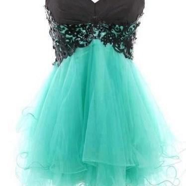 Short Tulle Prom/cocktail Dress