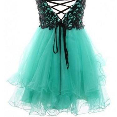 Short Tulle Prom/cocktail Dress
