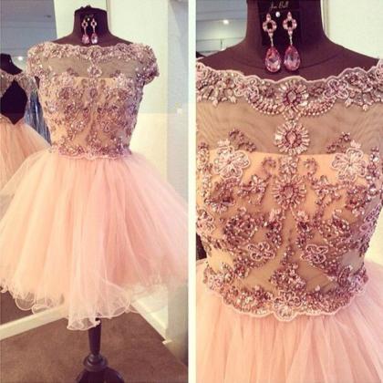 Lovely Short Tulle Homecoming Dresses 2016 Scoop..